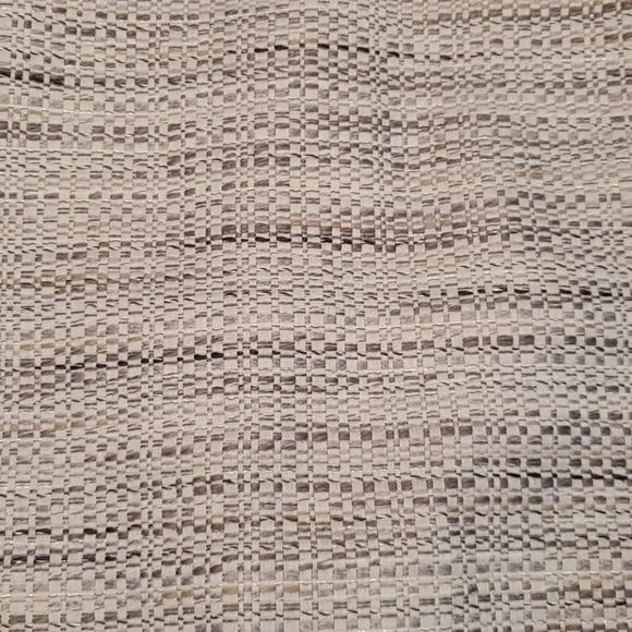 Ann Taylor Petite White and Gray Linen Blend Skirt Size 8P