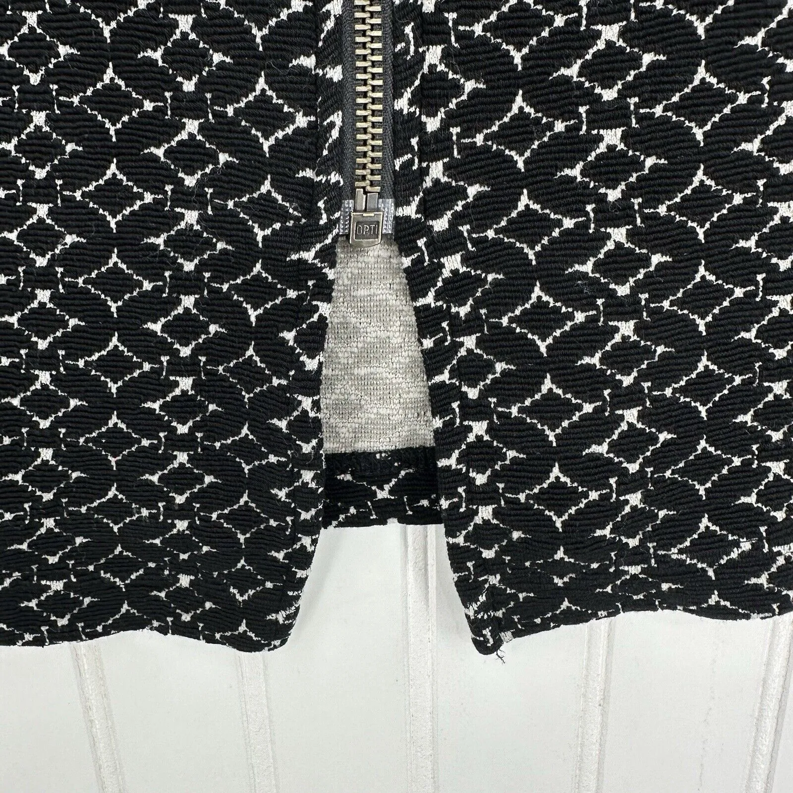 Anthropologie Maeve Skirt Womens Small Black Pencil Slit Tencel Diamond Academia