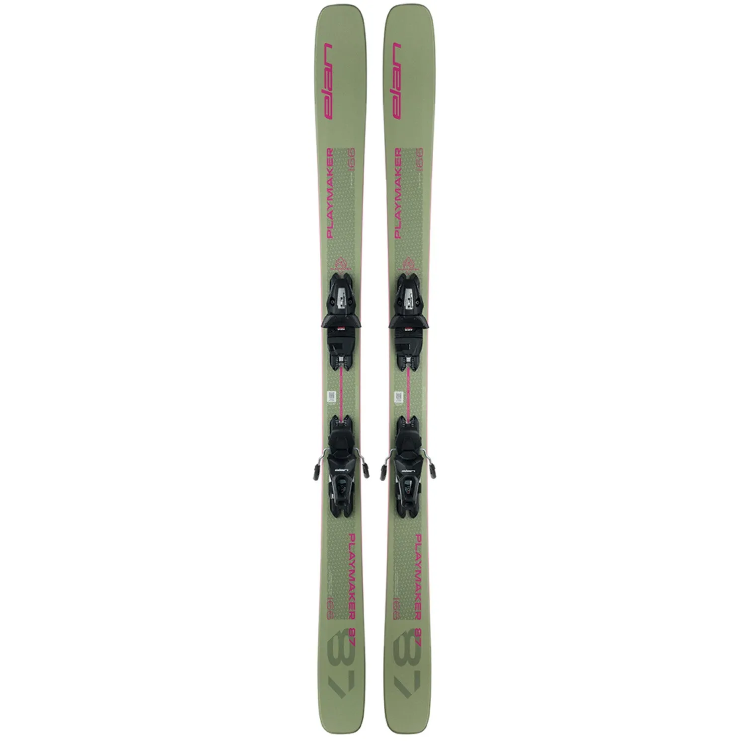 Elan Playmaker 87 RNT Skis w/EL10.0 GW Shift BLK/BLK WB90 Bindings 2025