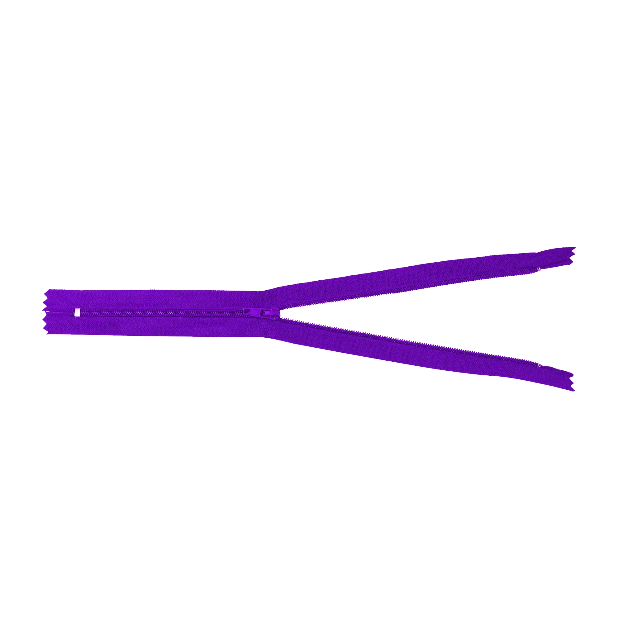 Mandala Crafts Purple Nylon Zippers for Sewing Zipper in Bulk - Purple Zippers Sewing Supplies - Purple Sewing Zippers for Tailor Zipper Replacement