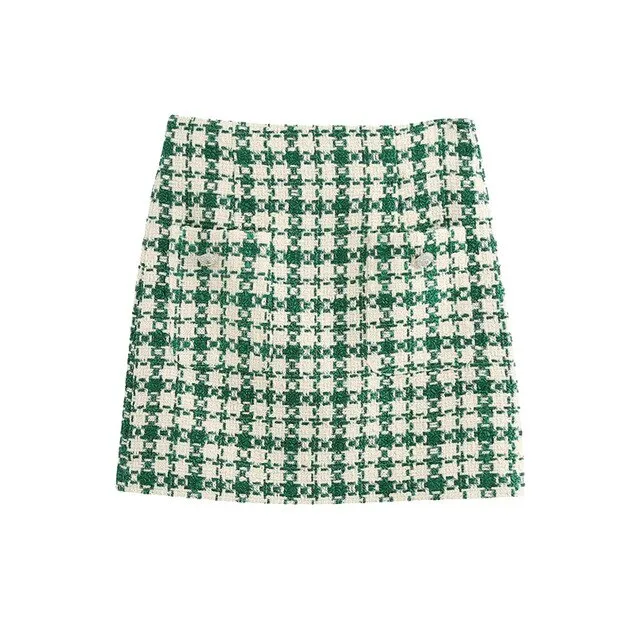 TWEED MINI SKIRT