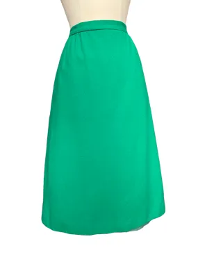 Vintage 1960s Green Wool Pencil Skirt | Barn Owl Vintage | Seattle Vintage Skirts