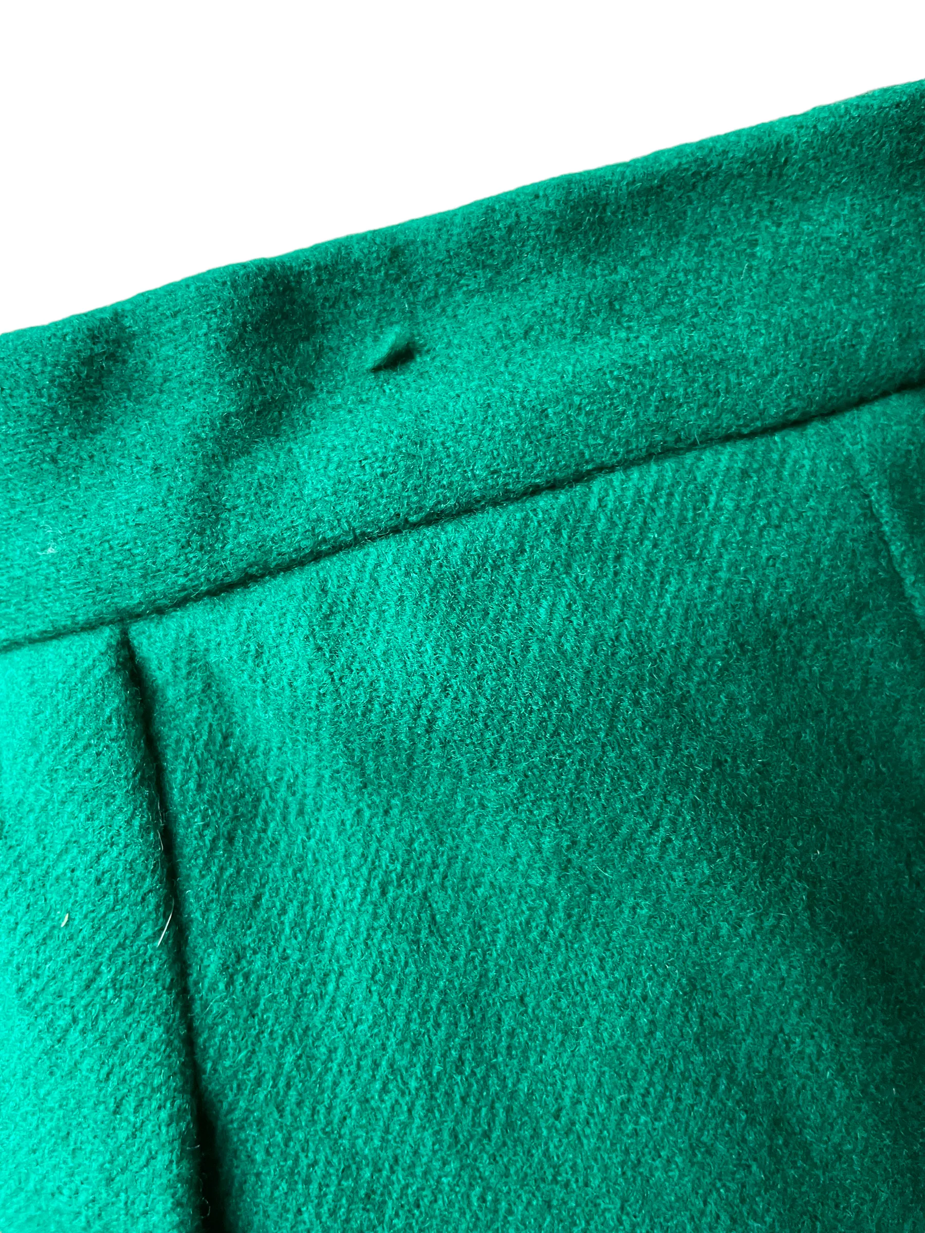 Vintage 1960s Green Wool Pencil Skirt | Barn Owl Vintage | Seattle Vintage Skirts
